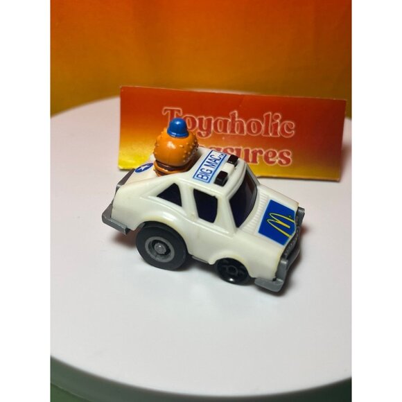 1984 McDonalds ERTL Fast Macs Auto Big Mac Pull Back Car Happy Meal Toy - Picture 3 of 5